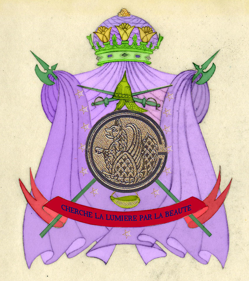Official Family Crest and "Grandes Armes"