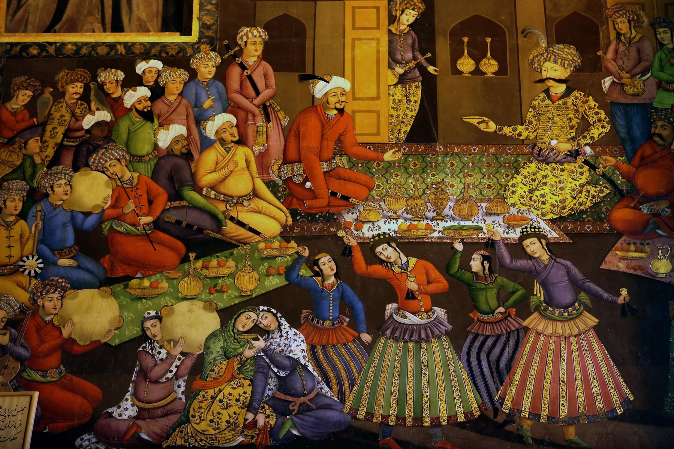 Shah Abbas and the court